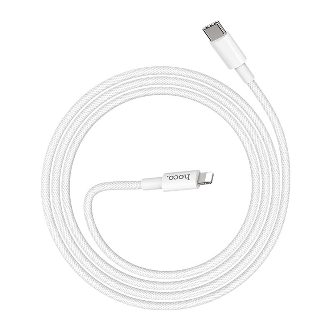 Cable Hoco X56 Tipo C - Lightning Blanco