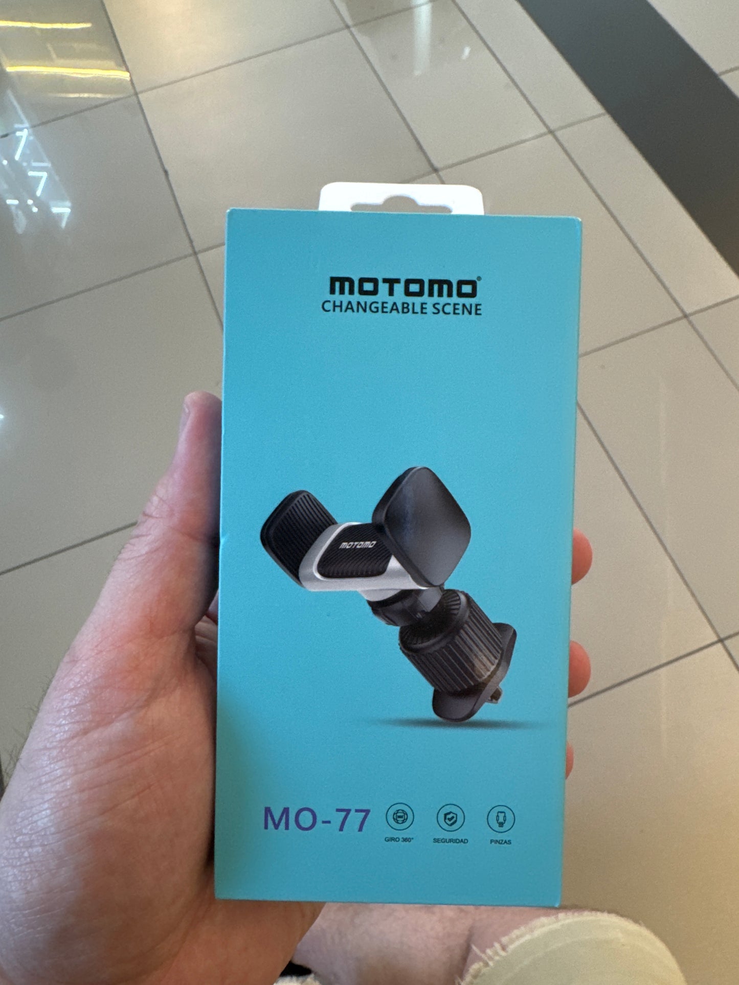 Soporte auto motomo mo-77