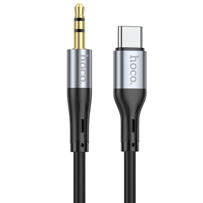 Cable Hoco UPA22 Auxiliar Tipo C Negro
