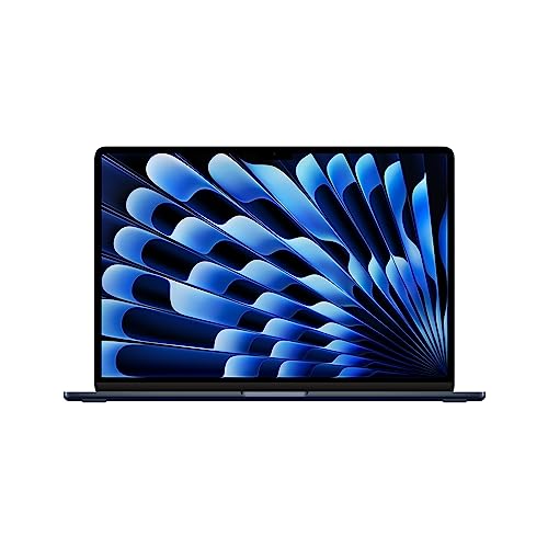 Laptop MacBook Air chip M2 (2023): pantalla Liquid Retina de 15.3 pulgadas, 8GB GB de RAM, almacenamiento SSD de 512 GB GB, teclado retroiluminado, cámara FaceTime HD de 1080p y Touch ID.Color plata.