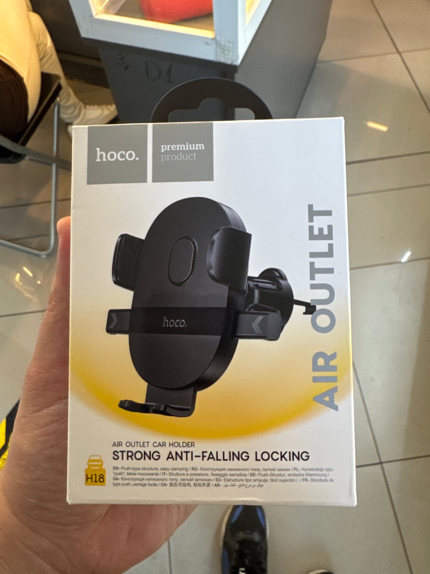 Soporte auto hoco h18