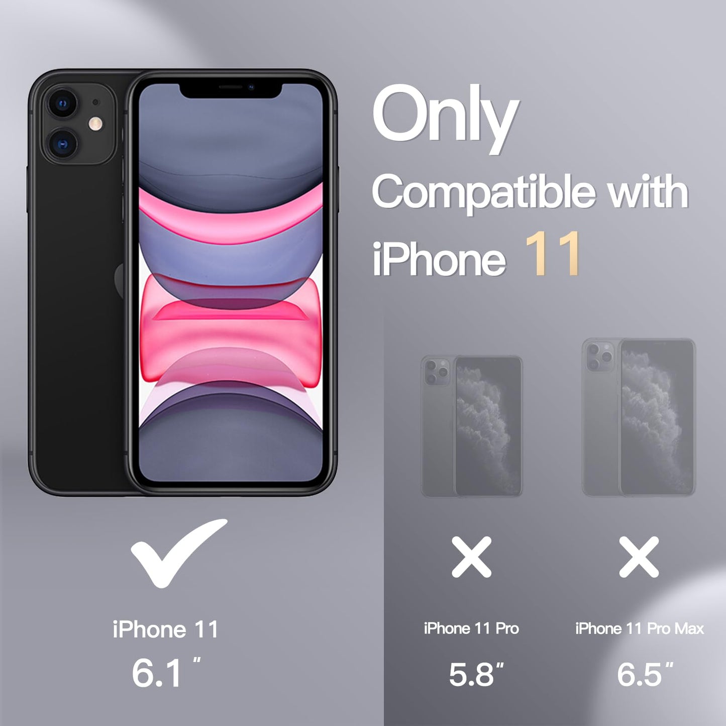 Funda de Silicona para iPhone 11 6.1 Pulgadas, Sedoso-Tacto Suave, Carcasa de Cubierta a Prueba de Golpes con Forro de Microfibra (Azul Claro)