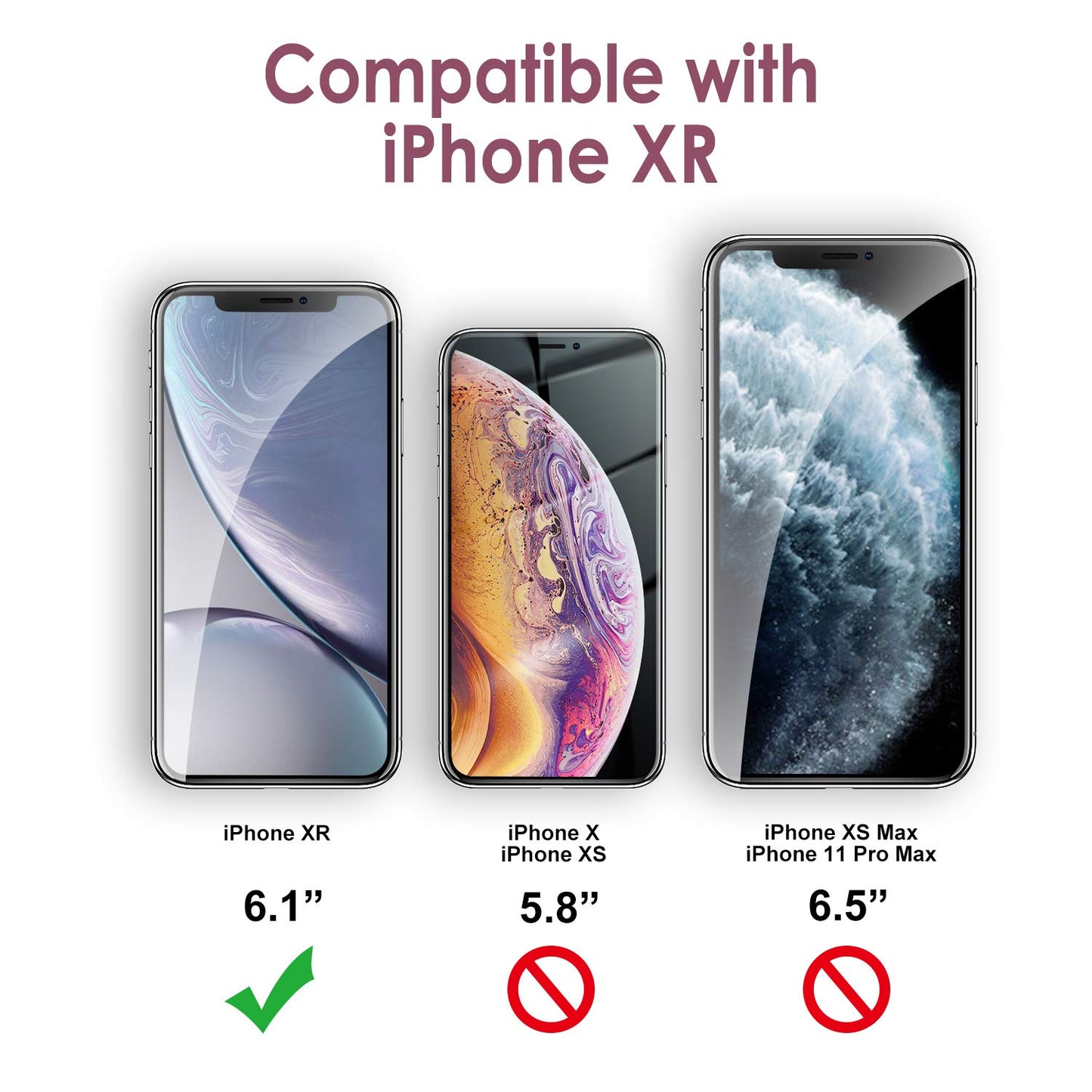 Funda de Silicona para iPhone XR, 6,1", Sedoso-Tacto Suave, Cubierta a Prueba de Golpes con Forro de Microfibra (Negro)