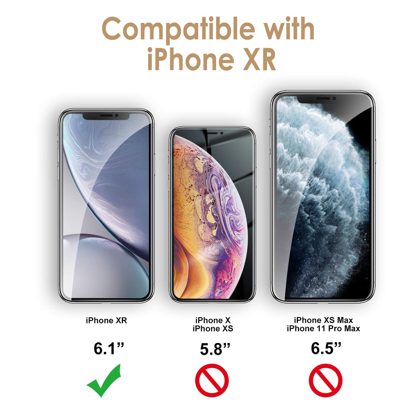 Funda de Silicona para iPhone XR, 6,1", Sedoso-Tacto Suave, Cubierta a Prueba de Golpes con Forro de Microfibra (Negro)