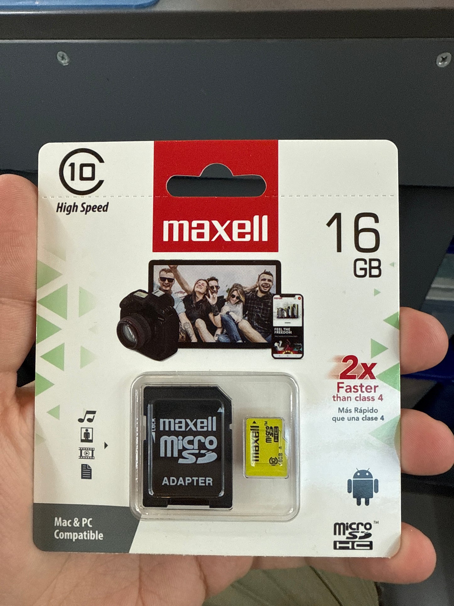 Tarjeta Micro sd 16gb Maxell