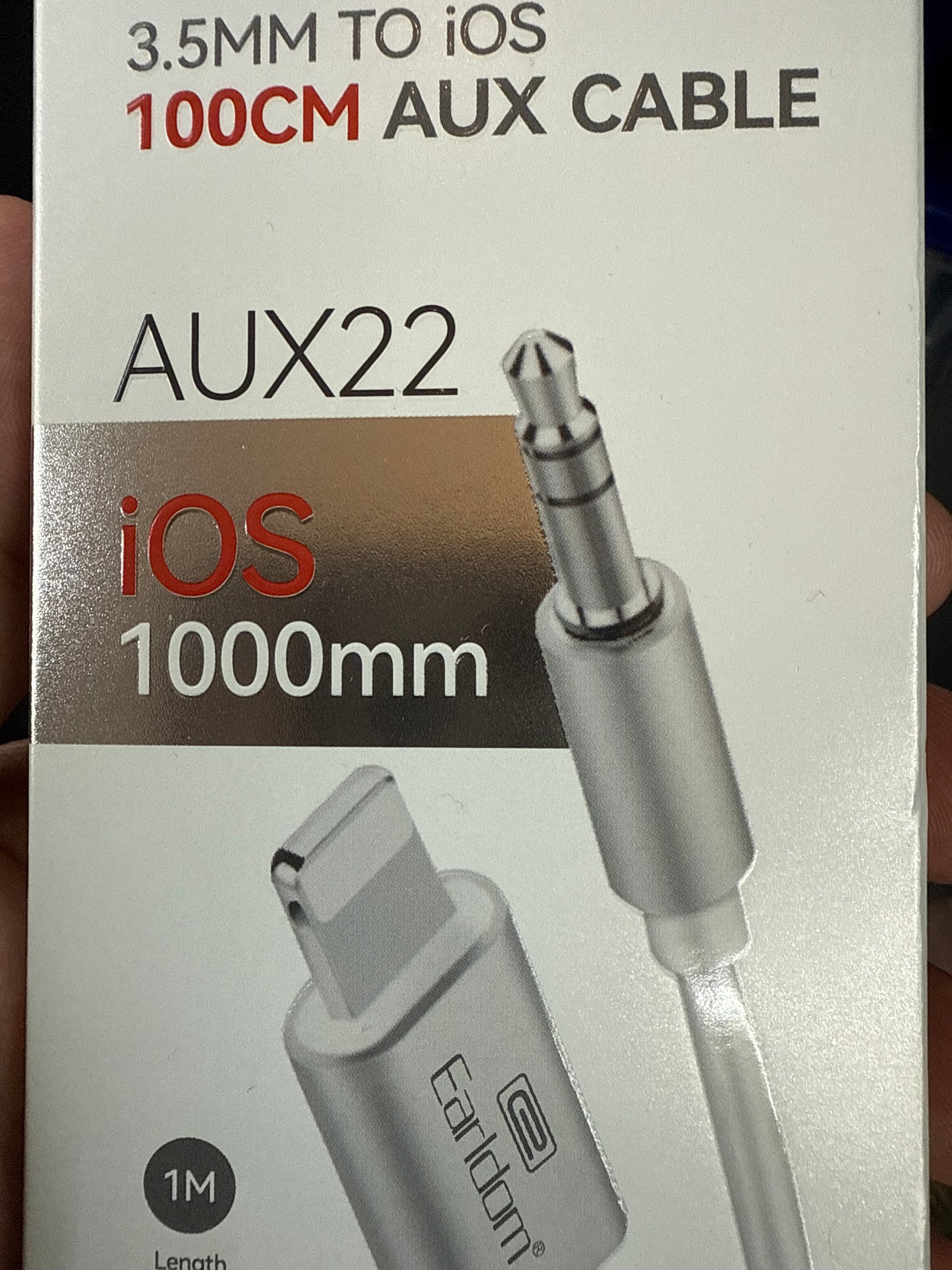 Cable Auxiliar a iPhone Aux22 aerdom
