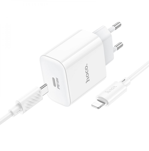 Cargador de pared Borofone BA81A 20W USB-C to LIGHTNING