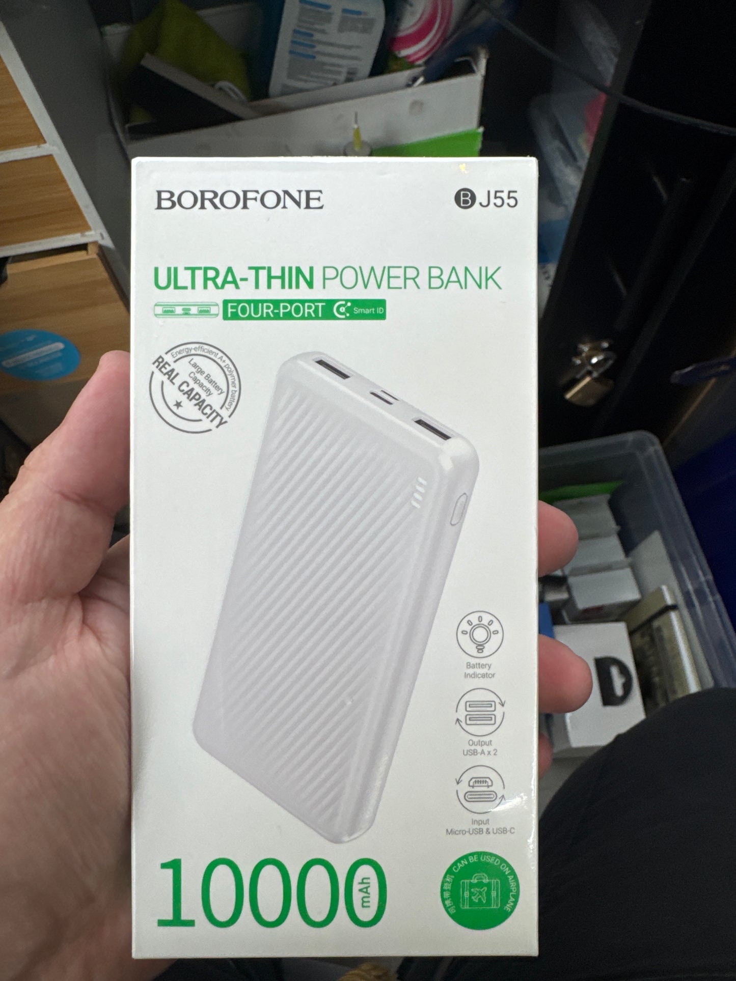 Power Bank Borofone BJ55 10.000mha