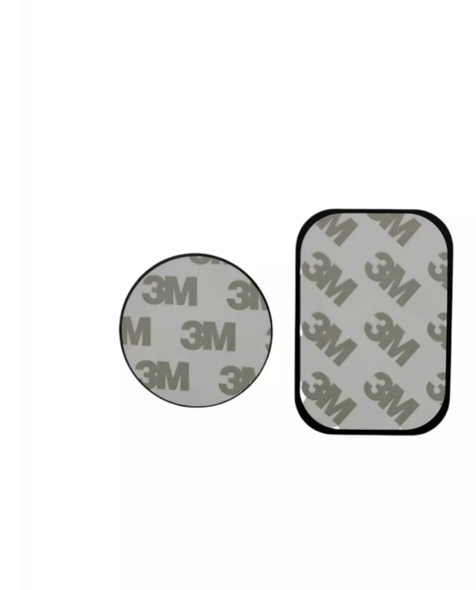 Placa metálica para soporte magnético de auto x2 und EH87