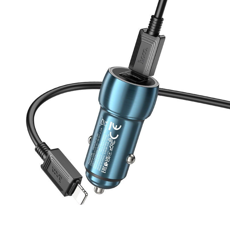 Cargador de auto Z48 tipo c a Lightning