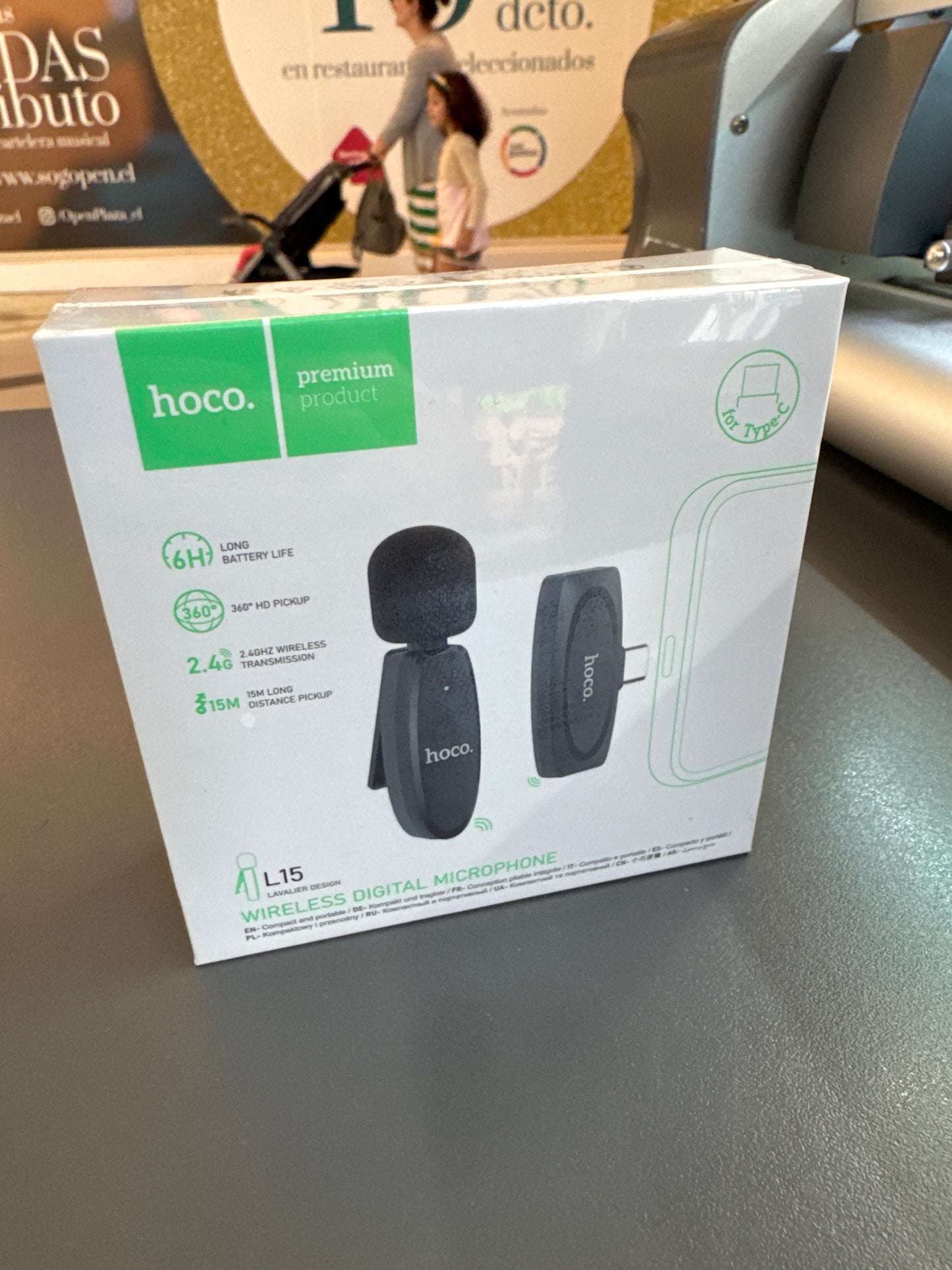 Microfono L15 USB C hoco