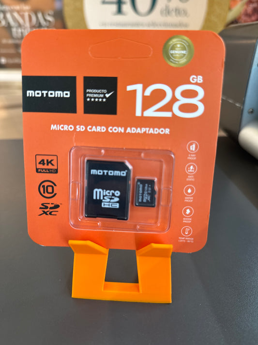 Micro SD Clase 10 128gb Motomo