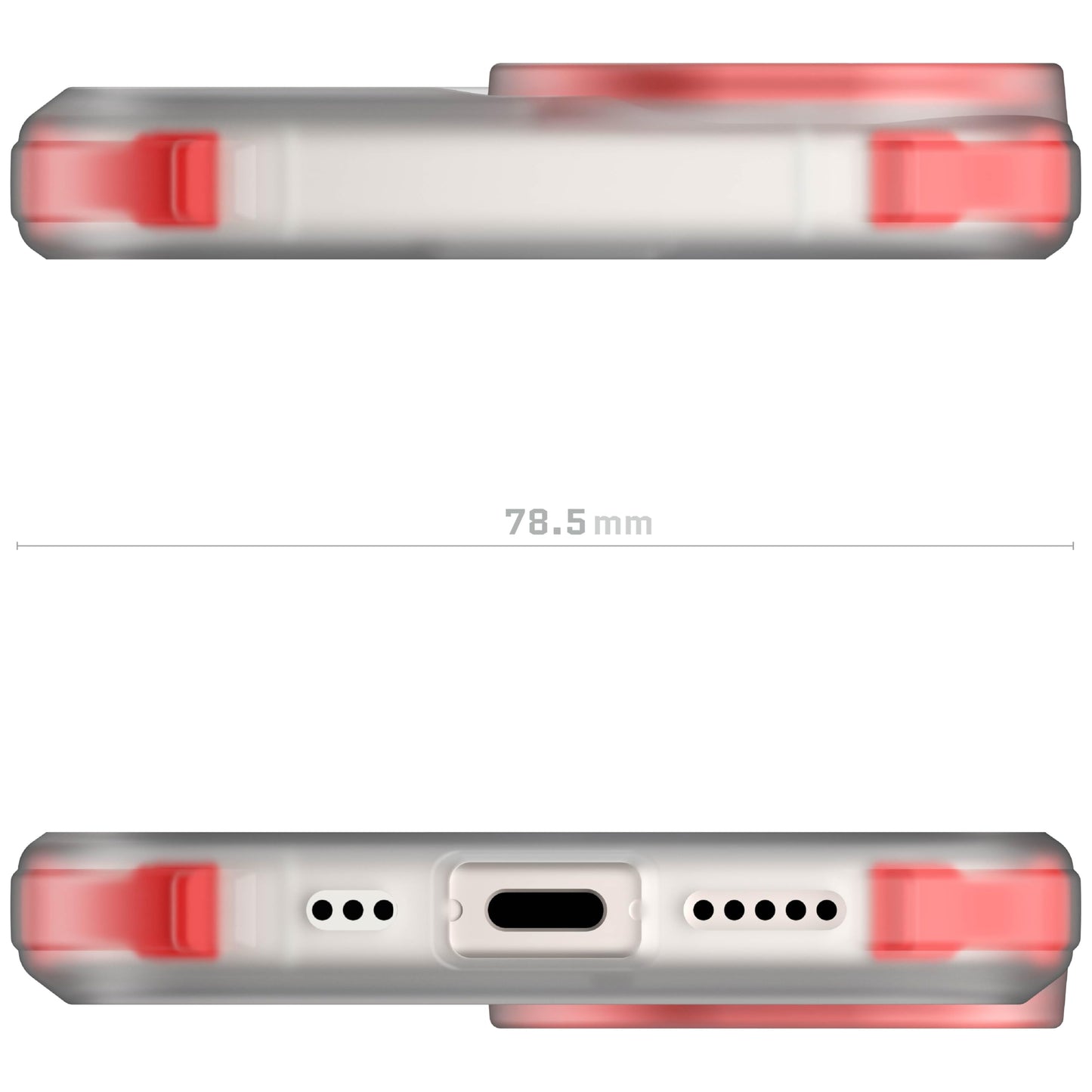 Ghostek . Funda Covert para iPhone 16 Transp Humo con MagSafe