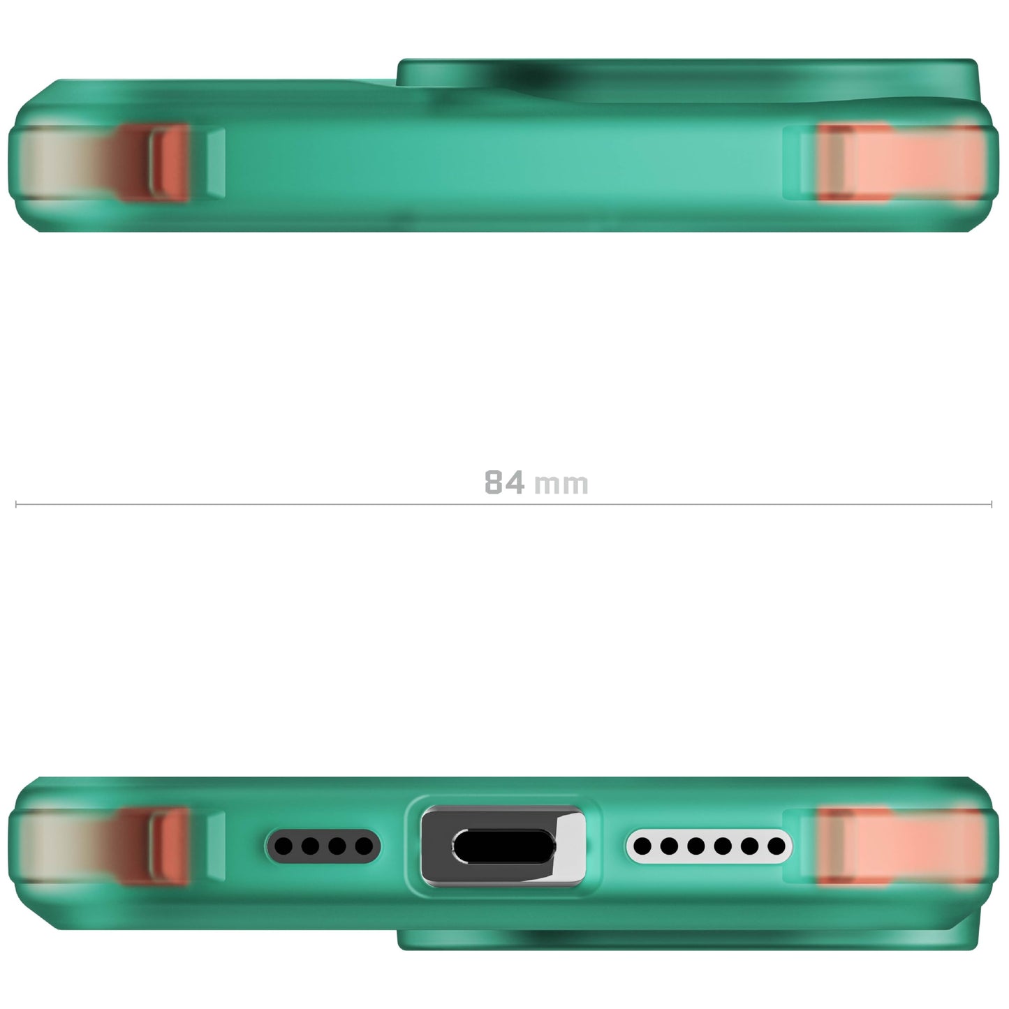 Ghostek . Funda Covert para iPhone 16 Transp Humo con MagSafe