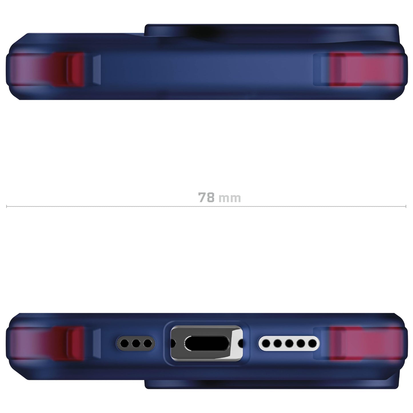 Ghostek . Funda Covert para iPhone 16 Transp Humo con MagSafe