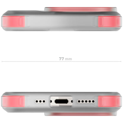 Ghostek - Funda transparente para iPhone 15, compatible con Apple MagSafe, Silicone Fusion, funda delgada a prueba de golpes (6.1 pulgadas, transparente)