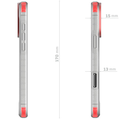 Ghostek . Funda Covert para iPhone 16 Transp Humo con MagSafe