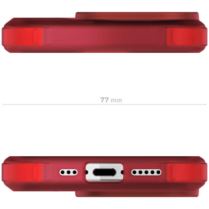 Ghostek - Funda transparente para iPhone 15, compatible con Apple MagSafe, Silicone Fusion, funda delgada a prueba de golpes (6.1 pulgadas, transparente)