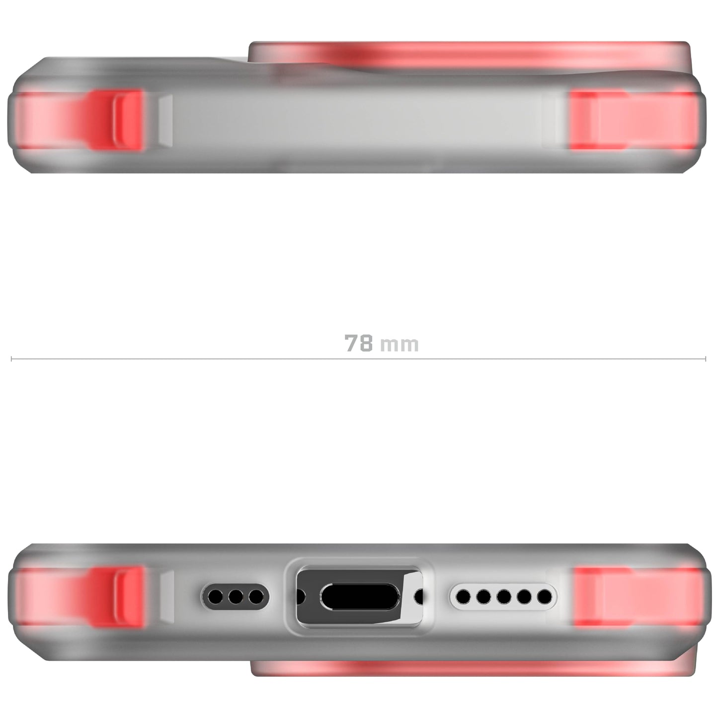 Ghostek . Funda Covert para iPhone 16 Transp Humo con MagSafe