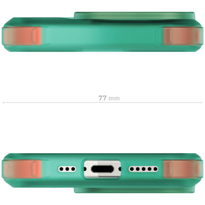 Ghostek - Funda transparente para iPhone 15, compatible con Apple MagSafe, Silicone Fusion, funda delgada a prueba de golpes (6.1 pulgadas, transparente)