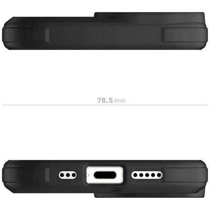 Ghostek . Funda Covert para iPhone 16 Transp Humo con MagSafe