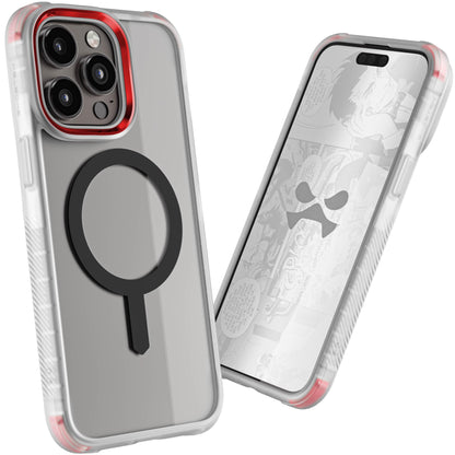 Ghostek - Funda transparente para iPhone 15, compatible con Apple MagSafe, Silicone Fusion, funda delgada a prueba de golpes (6.1 pulgadas, transparente)