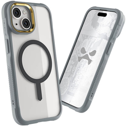 Ghostek - Funda transparente para iPhone 15, compatible con Apple MagSafe, Silicone Fusion, funda delgada a prueba de golpes (6.1 pulgadas, transparente)