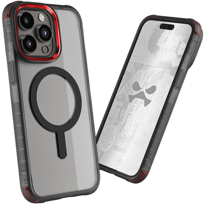 Ghostek - Funda transparente para iPhone 15, compatible con Apple MagSafe, Silicone Fusion, funda delgada a prueba de golpes (6.1 pulgadas, transparente)