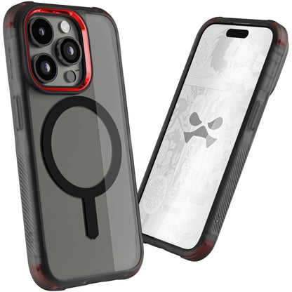 Ghostek - Funda transparente para iPhone 15, compatible con Apple MagSafe, Silicone Fusion, funda delgada a prueba de golpes (6.1 pulgadas, transparente)