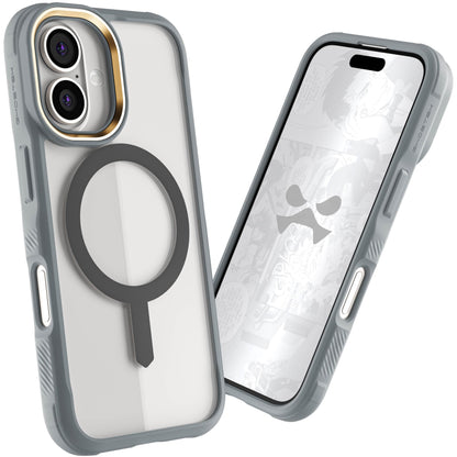 Ghostek . Funda Covert para iPhone 16 Transp Humo con MagSafe