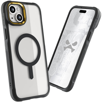 Ghostek - Funda transparente para iPhone 15, compatible con Apple MagSafe, Silicone Fusion, funda delgada a prueba de golpes (6.1 pulgadas, transparente)