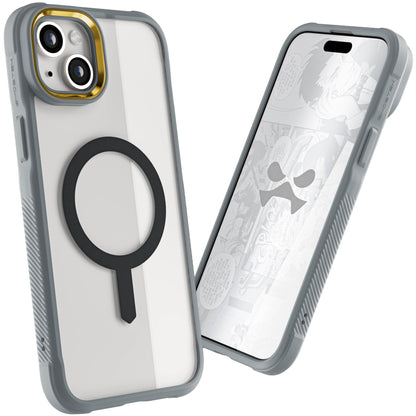 Ghostek - Funda transparente para iPhone 15, compatible con Apple MagSafe, Silicone Fusion, funda delgada a prueba de golpes (6.1 pulgadas, transparente)