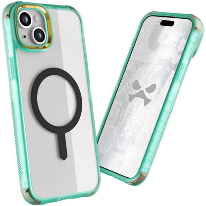 Ghostek - Funda transparente para iPhone 15, compatible con Apple MagSafe, Silicone Fusion, funda delgada a prueba de golpes (6.1 pulgadas, transparente)