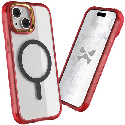 Ghostek - Funda transparente para iPhone 15, compatible con Apple MagSafe, Silicone Fusion, funda delgada a prueba de golpes (6.1 pulgadas, transparente)