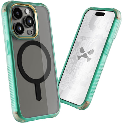 Ghostek - Funda transparente para iPhone 15, compatible con Apple MagSafe, Silicone Fusion, funda delgada a prueba de golpes (6.1 pulgadas, transparente)