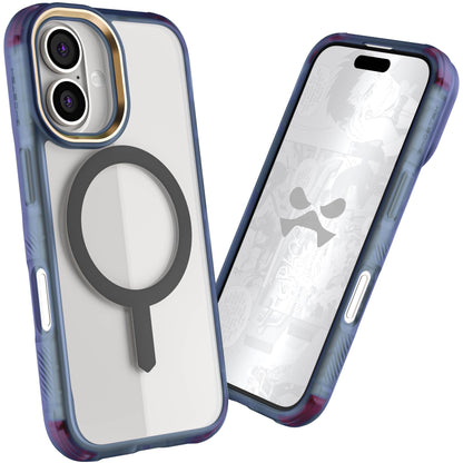 Ghostek . Funda Covert para iPhone 16 Transp Humo con MagSafe