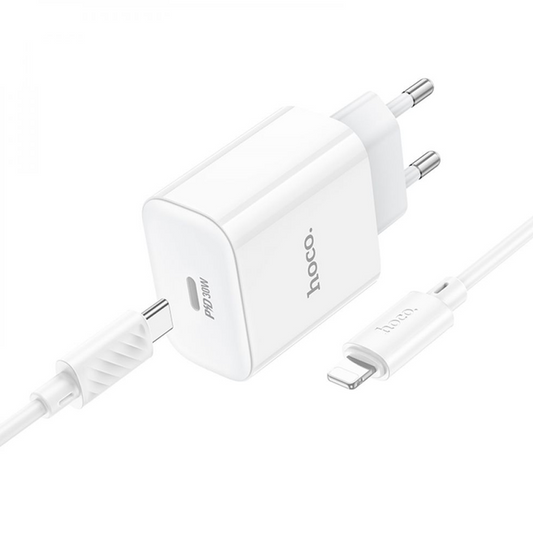 Cargador de pared Borofone BA81A 20W USB-C to LIGHTNING