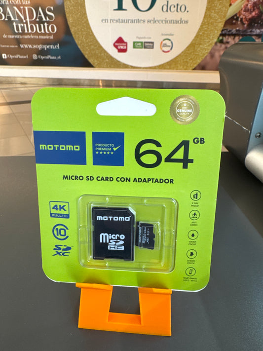 Micro SD Clase 64gb Motomo