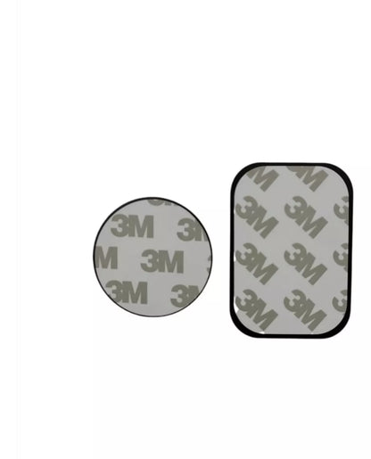 Placa metálica para soporte magnético de auto x2 und EH87