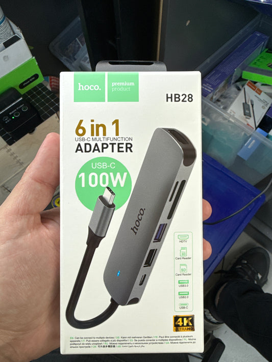 Adaptador Hub Hoco HB28