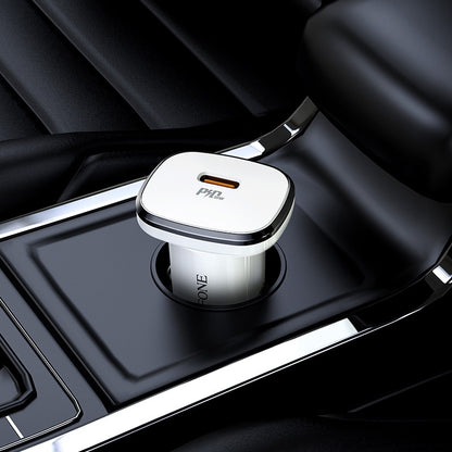 Cargador de Auto con cable Lightning 18W Borofone BZ12B