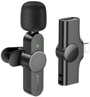 Microfono Borofone BFk12 Lightning/ USB C
