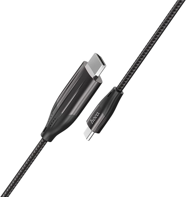 Hoco 
UA16 - Cable USB-C a HDMI, compatible con salida HD 4k