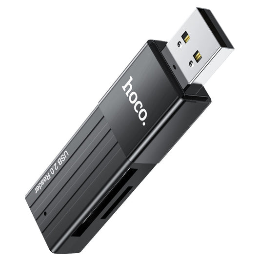 Lector De Tarjetas 2 En 1 USB 2.0 Hoco HB20