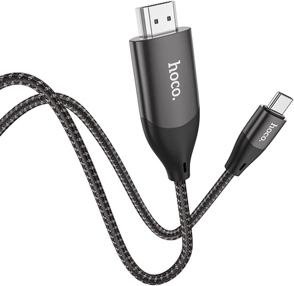 Hoco 
UA16 - Cable USB-C a HDMI, compatible con salida HD 4k