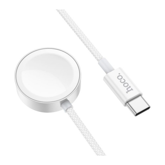 Cargador inalámbrico para Apple Watch y Samsung Watch.- Hoco CW59
