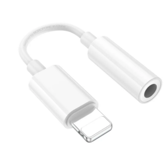 Adaptador de Audio Borofone BV21 jack a iphone