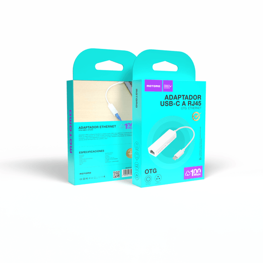 Adaptador Ethernet USB-C a RJ45 (MO-RJ45)