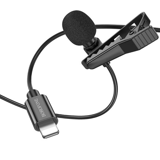 Micrófono Lavalier Lightning Borofone BFK11