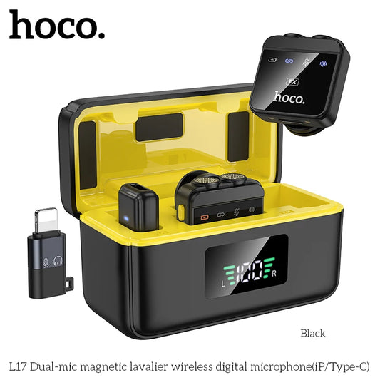 Micrófono dual hoco L17